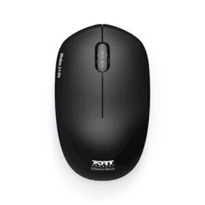 Miš PORT WL USB-A crni