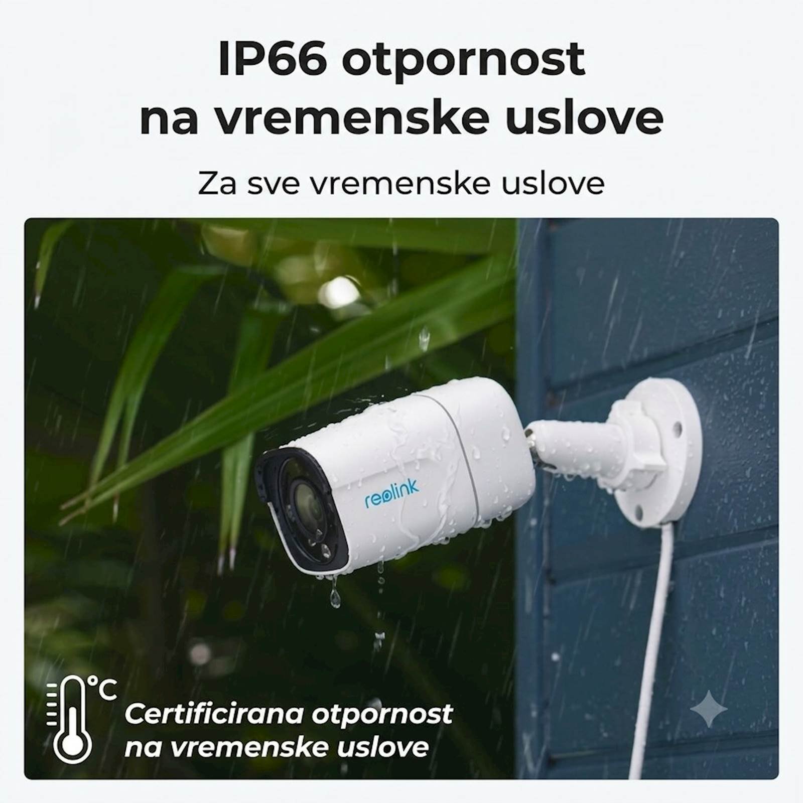 Ip Kamera Reolink serija P340 4K, Zunanja, 12MP, noćni vid u boji, Bullet POE - Slika 4