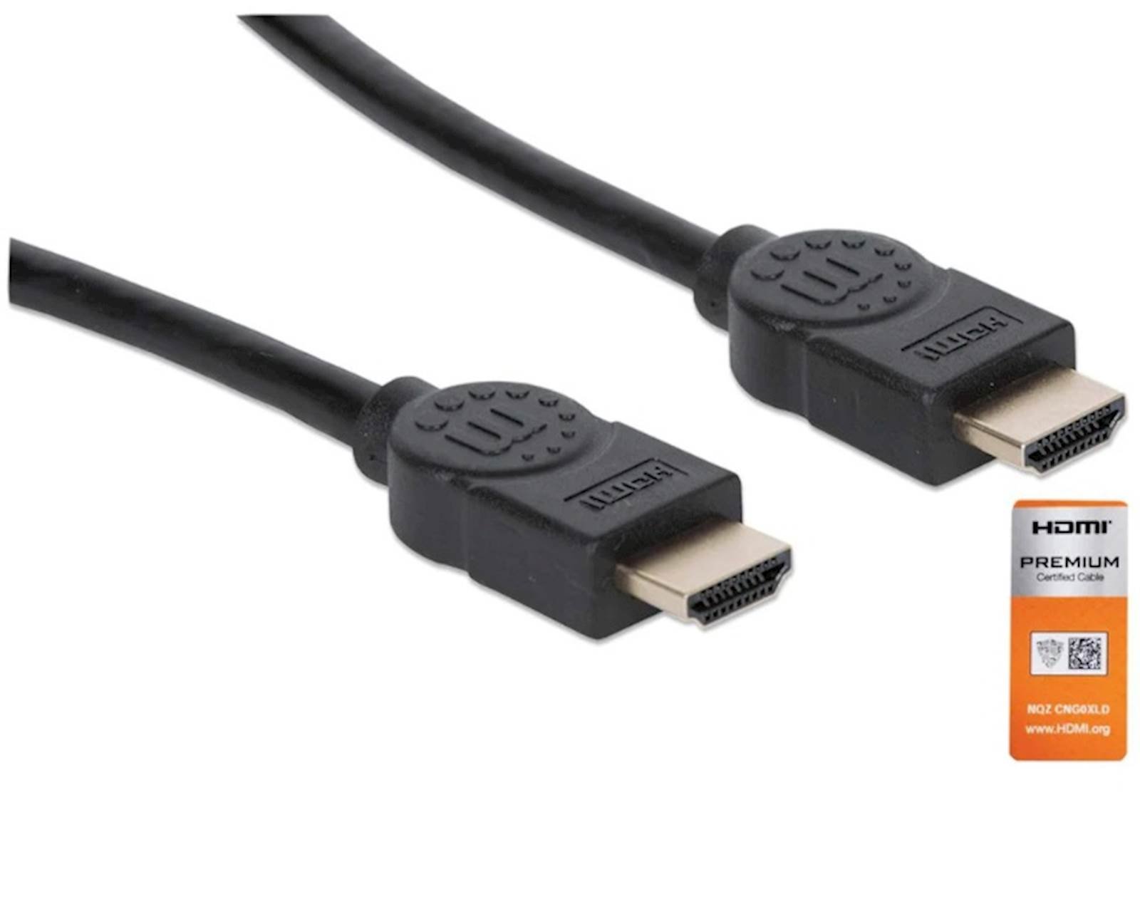 Kabl HDMI MANHATTAN Male to Male 4K 3D 1,8m - Slika 3