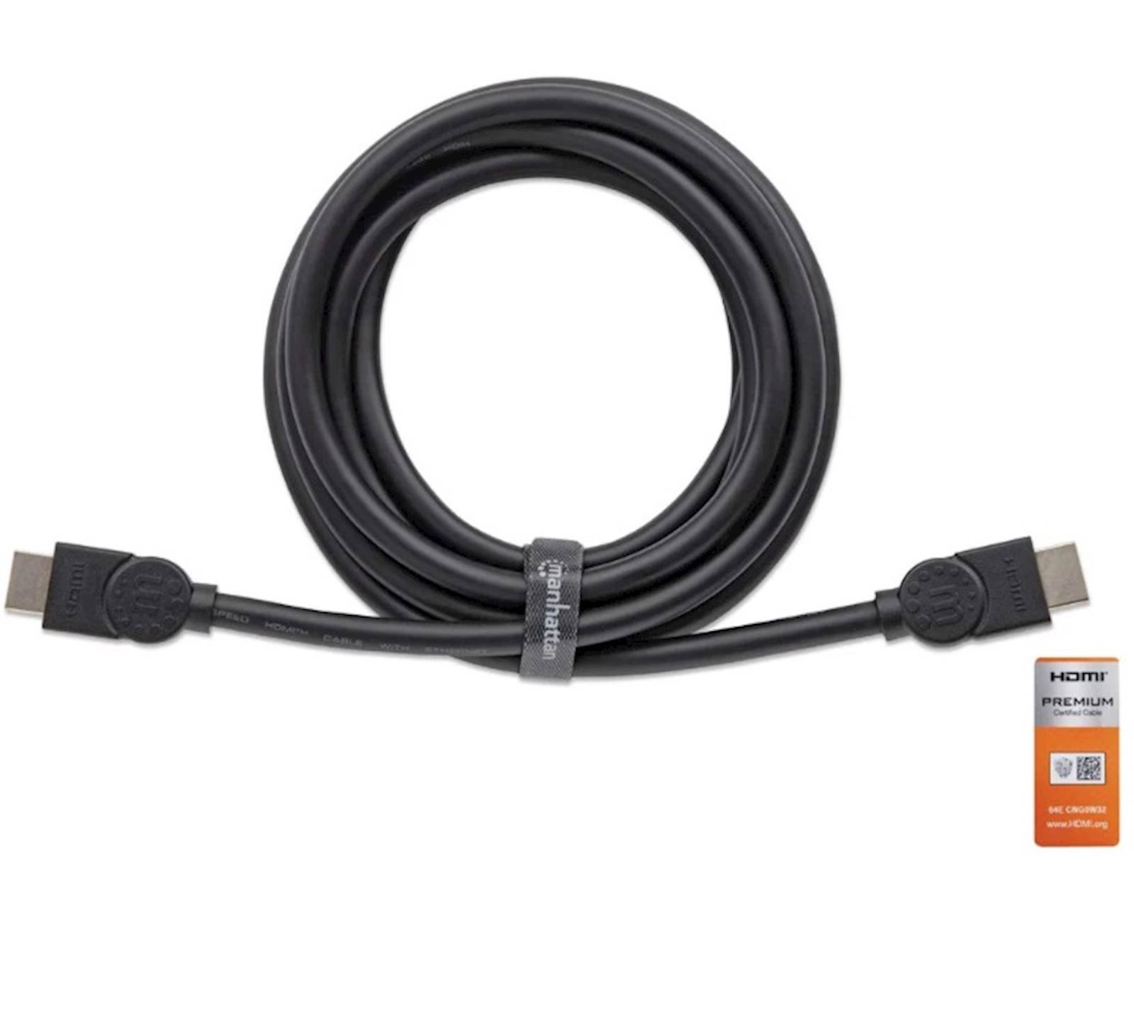 Kabl HDMI MANHATTAN Male to Male 4K 3D 1,8m - Slika 4