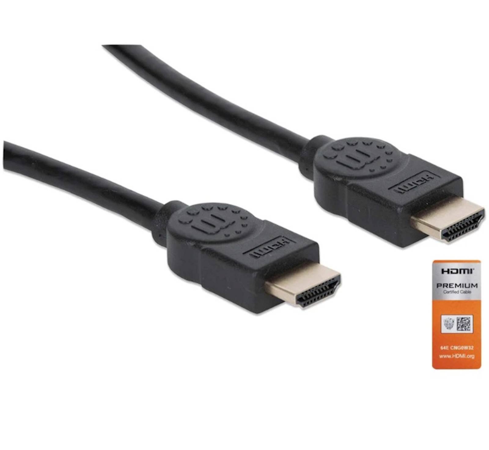 Kabl HDMI MANHATTAN Male to Male 4K 3D 5m - Slika 3