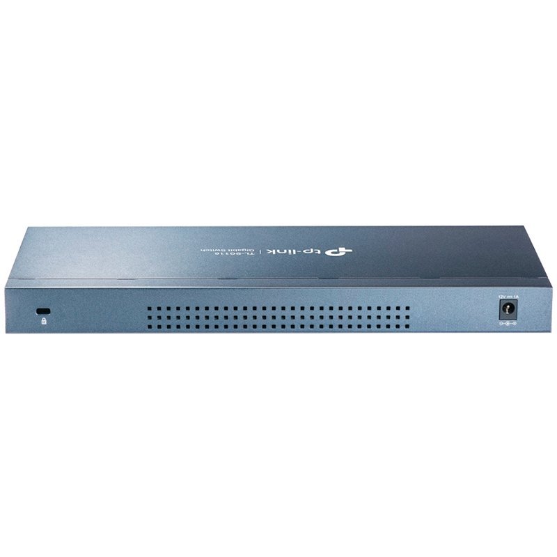 TP-Link TL-SG116 16-Port Gigabit Desktop Switch, 16 Gigabit RJ45 Ports, Desktop Steel Case, Green Ethernet technology, IEEE 802.3x, 802.1p/DSCP QoS, IGMP Snooping, desktop or wall-mounting - Slika 2