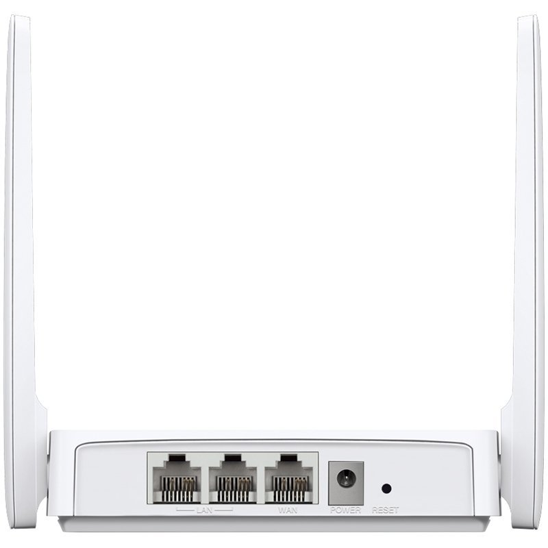 Mercusys 300Mbps Multi-Mode Wireless N Router, 2× Fixed External Antennas, 2× 10/100 Mbps LAN Ports, 1× 10/100 Mbps WAN Port, FEATURE: Access Point Mode, WPS/Reset Button, IPTV, IPv6, Beamforming, MU-MIMO, Parental Controls, Guest Network - Slika 2