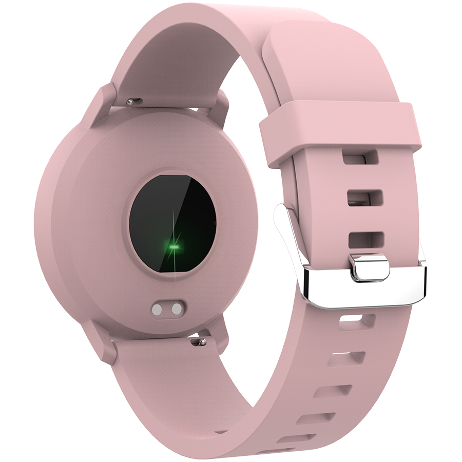 CANYON Lollypop SW-63, Smart watch, 1.3inches IPS full touch screen, Round watch, IP68 waterproof, multi-sport mode, BT5.0, compatibility with iOS and android, Pink, Host: 25.2*42.5*10.7mm, Strap: 20*250mm, 45g - Slika 3