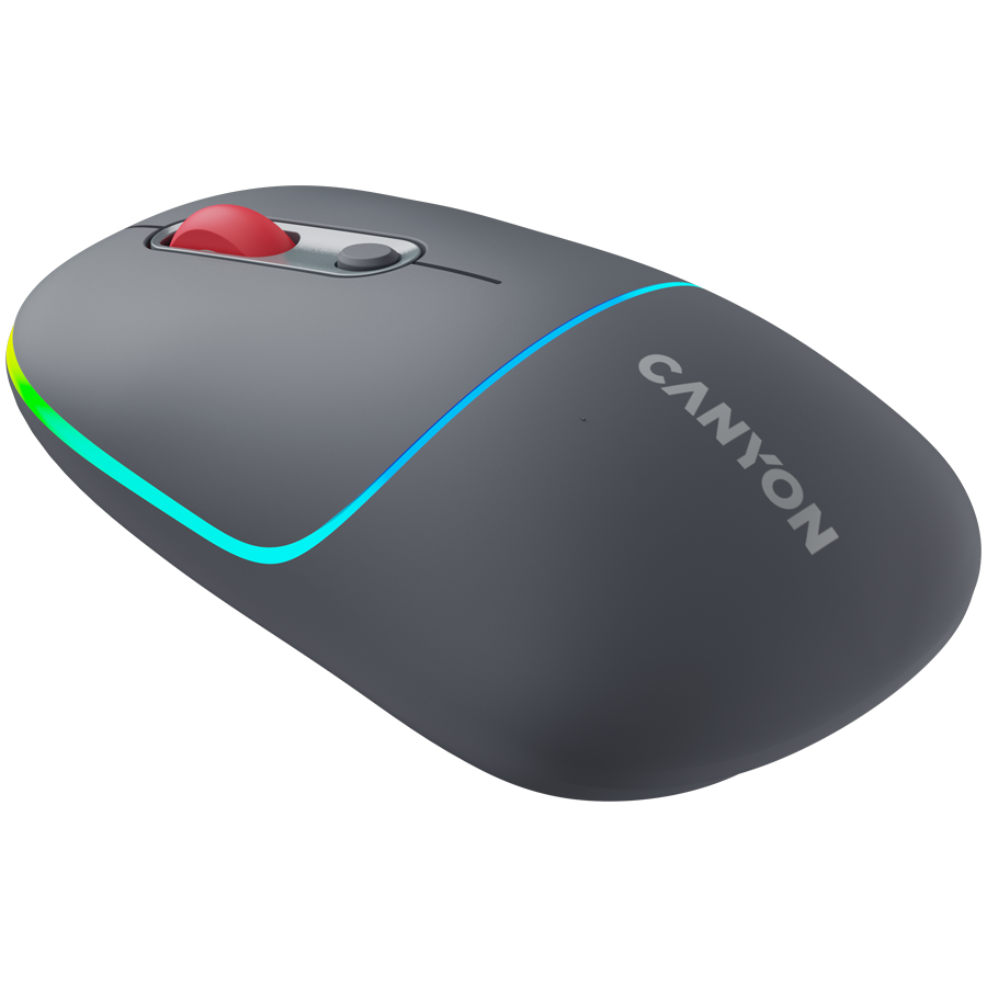 CANYON mouse MW-22 2in1 BT/ Wireless Dark Grey - Slika 2