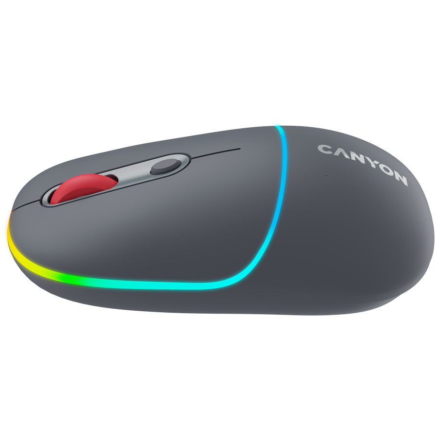 CANYON mouse MW-22 2in1 BT/ Wireless Dark Grey - Slika 4