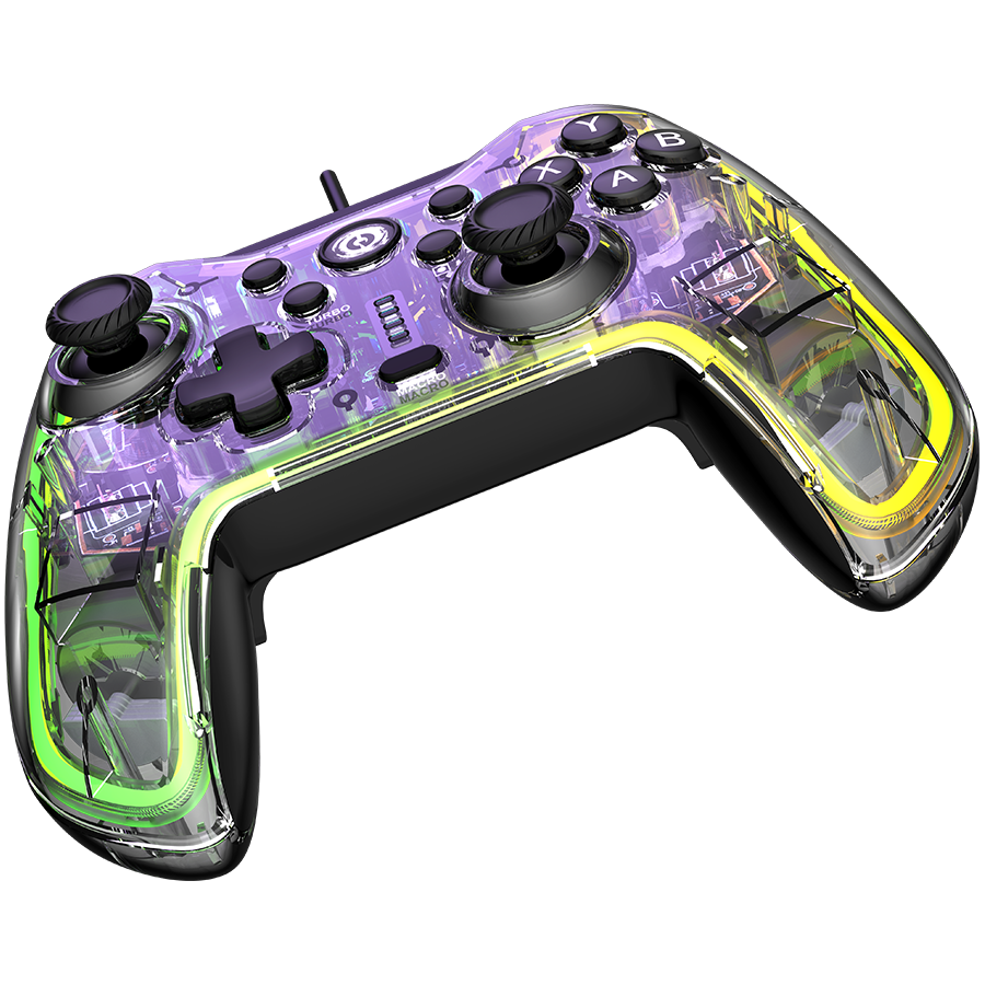 CANYON gamepad Brighter GPW-02 BT+Dongle Wireless Crystal - Slika 2