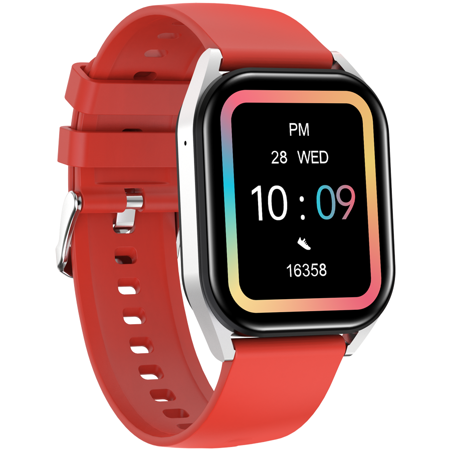 CANYON smart watch Chatter SW-58 BT-CALL Silver Red - Slika 2