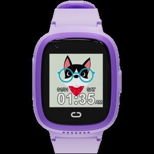 CANYON kids watch Sunny KW-48 Video 4G GPS Games&Music Violet