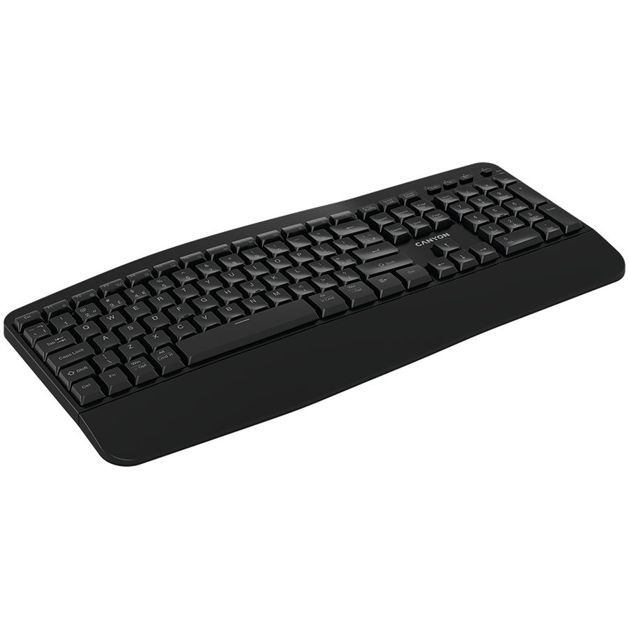 CANYON keyboard HKB-W6 Wireless Black - Slika 4