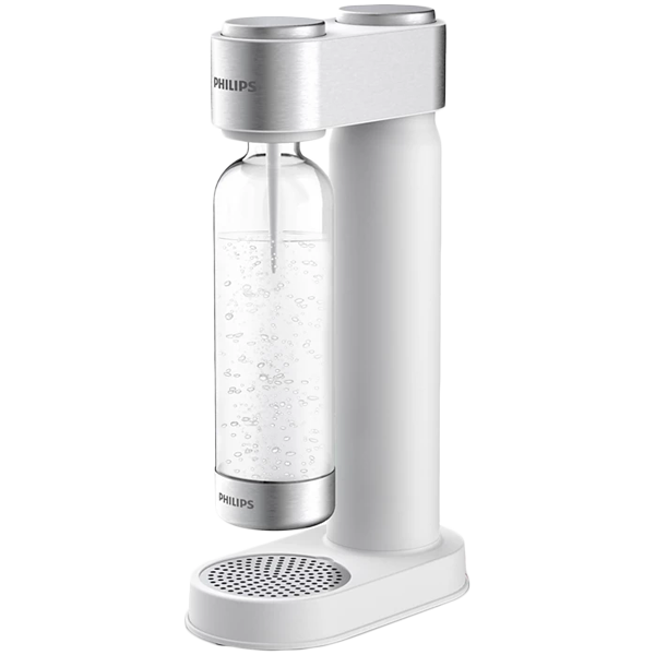 PHILIPS Aparat za gaziranu vodu ADD4902WH/10 GoZero, inox detalji, PET boca 1 l, bijeli