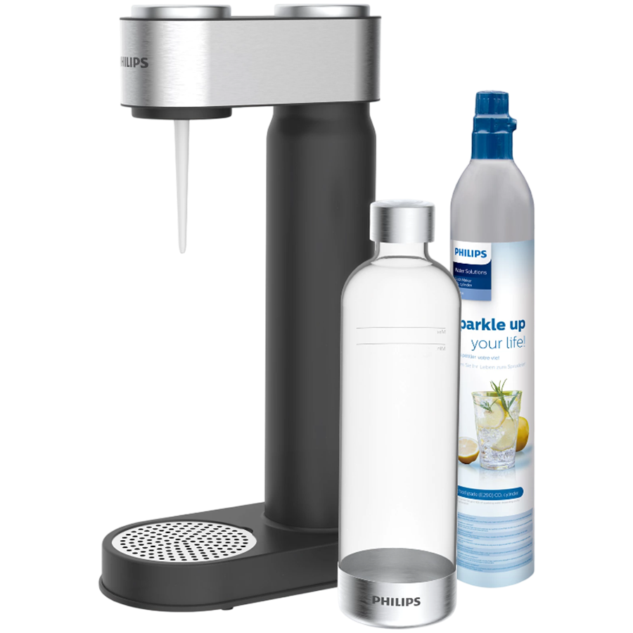 PHILIPS Aparat za gaziranu vodu ADD4902BK/10 GoZero, inox detalji, PET boca 1 l, crni - Slika 3