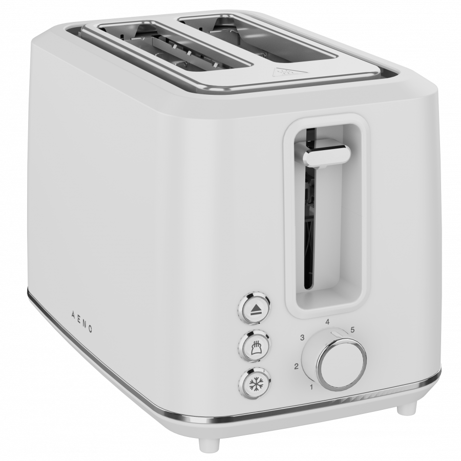Electric Toaster, white, 220-240V, 50-60Hz, 920-1080W, 2 slots, 3 modes, 7 browning levels - Slika 4