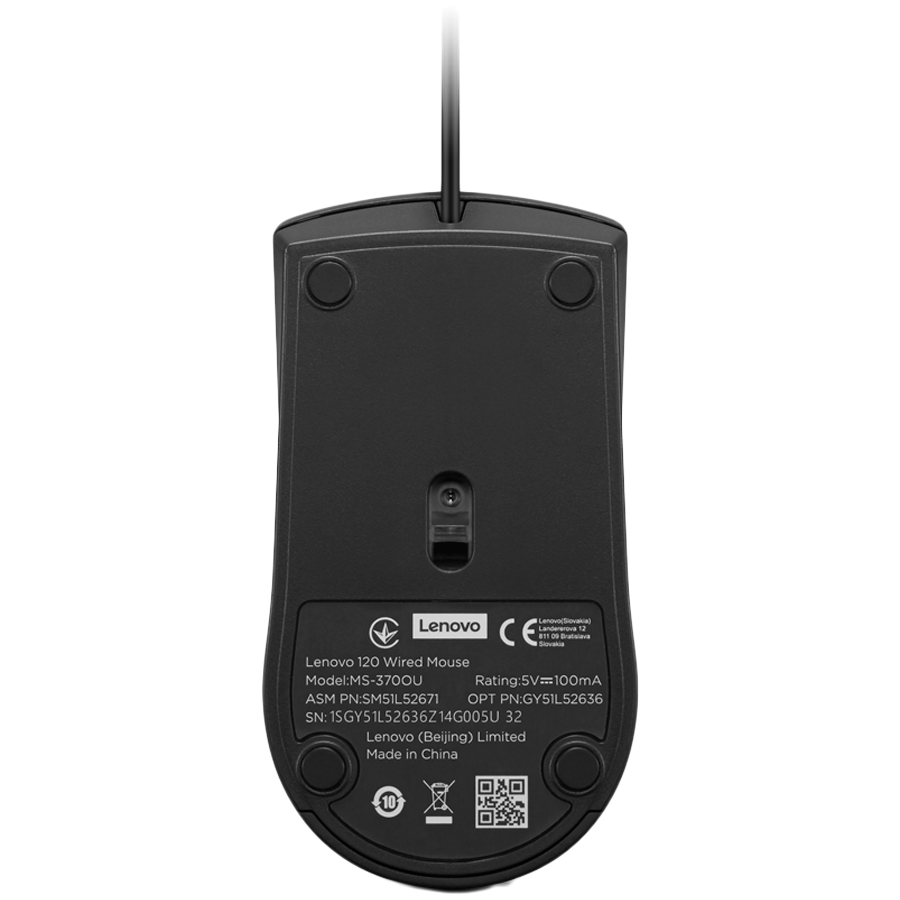 Lenovo 120 Wired Mouse - Slika 4