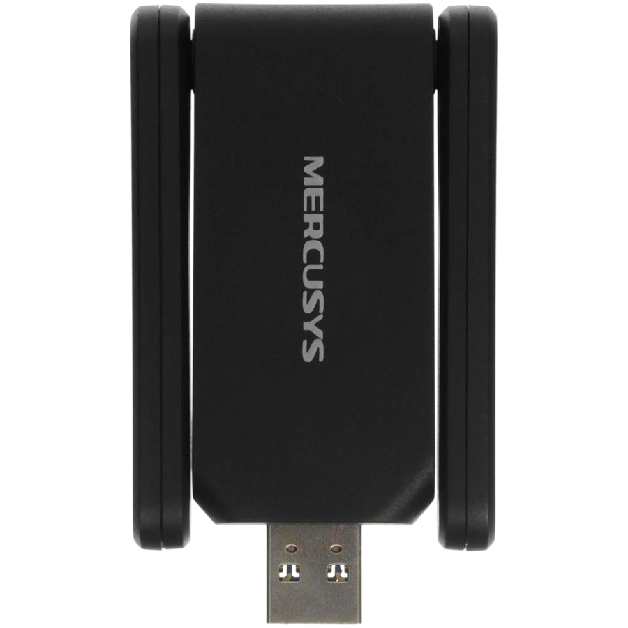 Mercusys MA72XH AX1800 High Gain Wi-Fi 6 USB Adapter, 574 Mbps at 2.4 GHz + 1201 Mbps at 5 GHz, 2 x High Gain External Antenna, USB 3.0, MU-MIMO, OFDMA, Beamforming, WPA3 - Slika 4