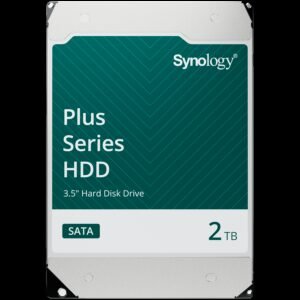 Synology HAT3300-2T 2TB Plus Series 3.5" SATA HDD 6Gb/s, 5400rpm, 180 MB/s;  warranty 3 years