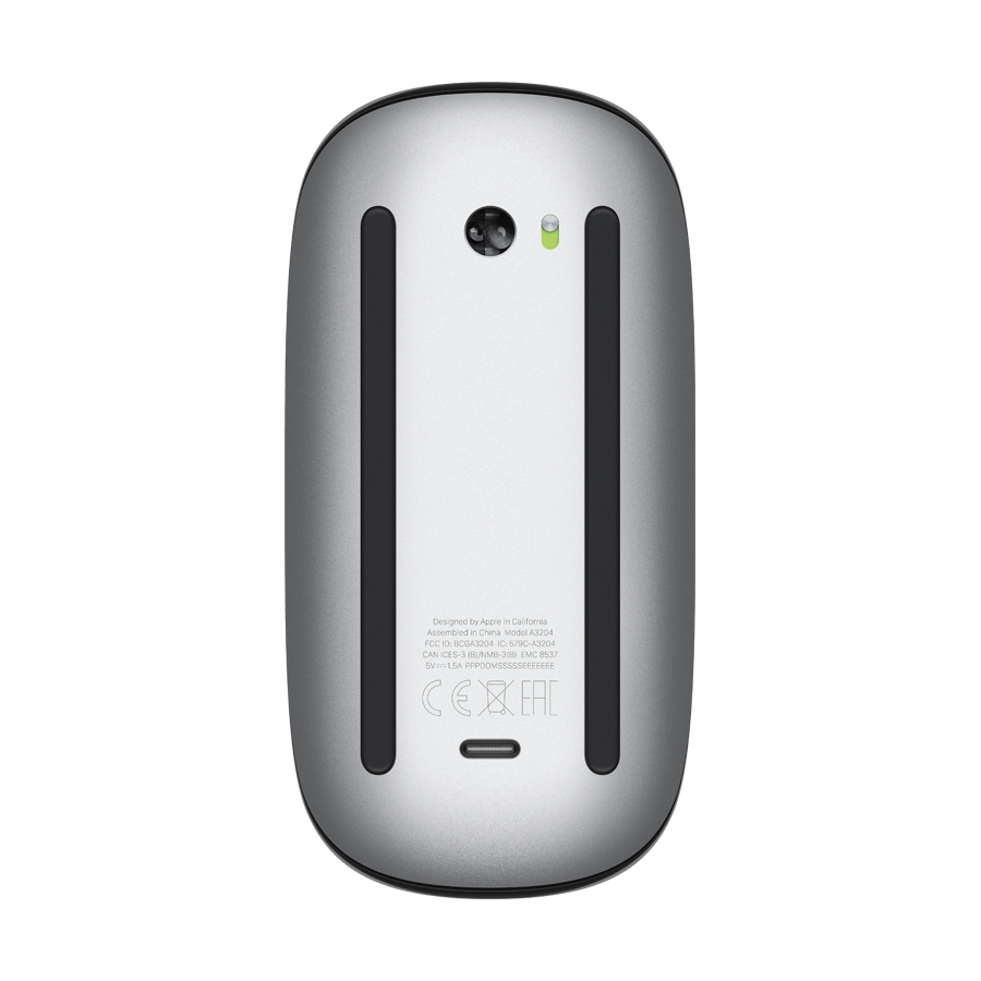 Magic Mouse - Black Multi-Touch Surface,Model A3204 - Slika 3