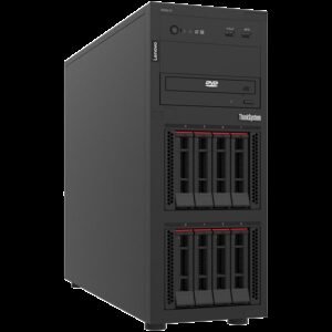Lenovo ThinkSystem ST250 V3,1xIntel Xeon 6315P (4C 2.8GHz 55W),1x 16GB TruDDR5 5600MHz (1Rx8) ECC UDIMM,8x 2.5 Base,SW RAID,1x 800W HS Titanium,XCC Platinum,3yr Warranty