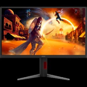 AOC Monitor Gaming U27G4XM 27", 4K UHD (3840x2160), Fast IPS, Mini LED, 160Hz, 1ms (GTG), 1200 cd/m2, 1000:1, Adaptive Sync, G-Sync Compatible, HDR1000, USB hub, 2x HDMI 2.1, 1x DP 1.4, Full Ergo