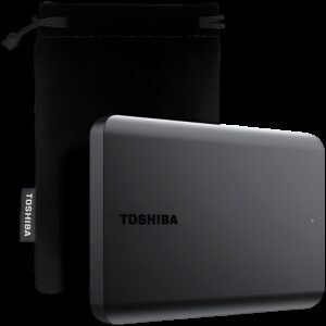 Toshiba External Hard Drive Canvio Basics Excl (2.5" 1TB, USB3.2 Gen 1, Black)