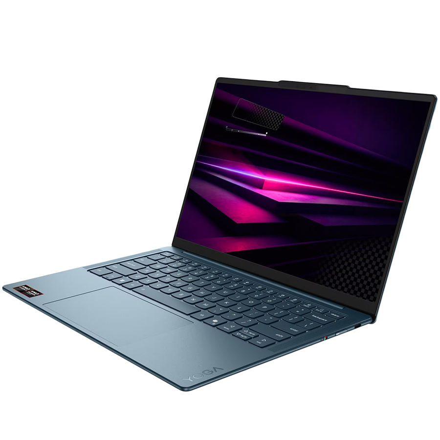 LENOVO YOGA 7 14AGP11 14" OLED TOUCH, AMD Ryzen AI 5 435, 16GB DDR5, 512GB SSD, USB A, 2x USB C, HDMI, WiFi 7, BT5.4, No Adapter, BH Backlit Kyb, 70Wh, No OS, Tidal Teal, 3Yr - Slika 2