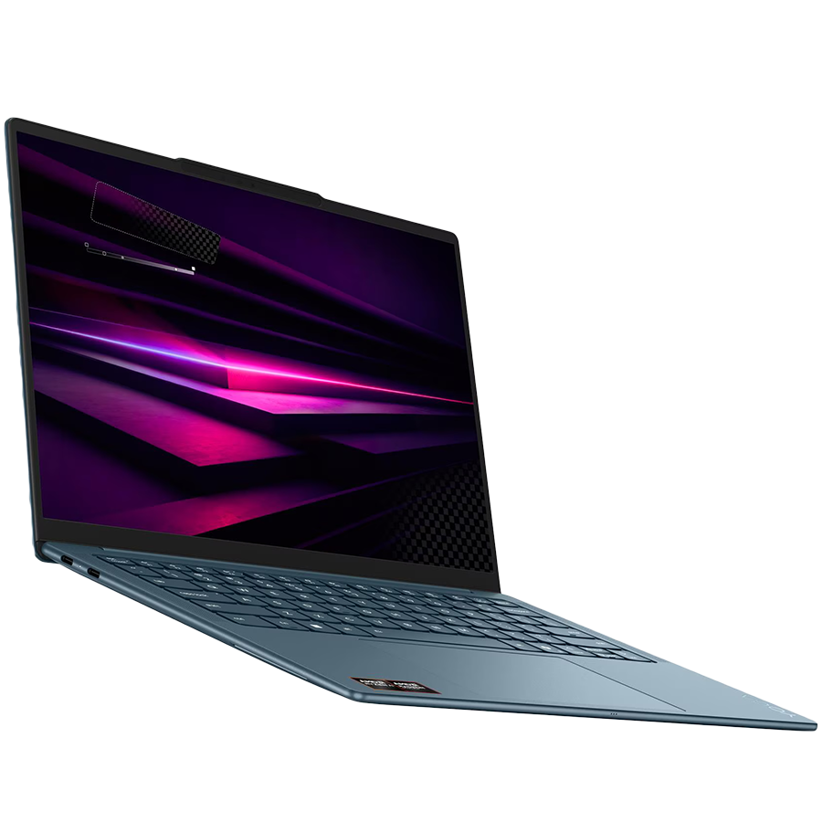 LENOVO YOGA 7 14AGP11 14" OLED TOUCH, AMD Ryzen AI 5 435, 16GB DDR5, 512GB SSD, USB A, 2x USB C, HDMI, WiFi 7, BT5.4, No Adapter, BH Backlit Kyb, 70Wh, No OS, Tidal Teal, 3Yr - Slika 3