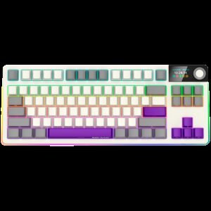 LORGAR KBP70TKLW, Wireless TKL Mechanical Gaming Keyboard Pro, Beige, EN layout