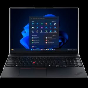 LENOVO ThinkPad E16 GEN 3 16" FHD IPS, Intel Core Ultra 5 225U, 16GB DDR5, 512GB SSD, 2x USB-A, 1x USB-C THB, HDMI, RJ-45, WiFi 6, BT5.2, BH BL Kyb, 48Wh, Win 11 Pro, Eclipse Black, 5Yr