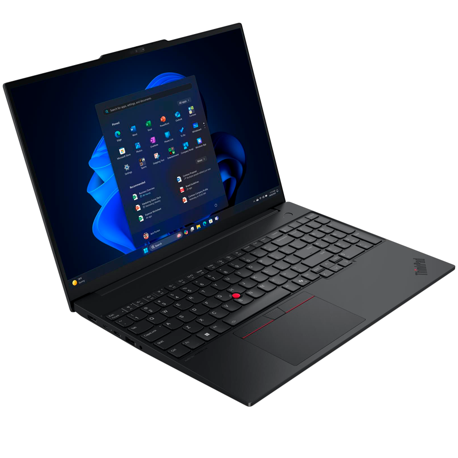 LENOVO ThinkPad E16 GEN 3 16" FHD IPS, Intel Core Ultra 5 225U, 16GB DDR5, 512GB SSD, 2x USB-A, 1x USB-C THB, HDMI, RJ-45, WiFi 6, BT5.2, BH BL Kyb, 48Wh, Win 11 Pro, Eclipse Black, 5Yr - Slika 2