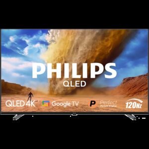 PHILIPS 65PUT8530/10 4K QLED 120 Hz Google TV 164 cm (65"), P5 Picture Engine procesor, Amazon Alexa and Google asistent, Wi-Fi Miracast, Dolby Vision i Dolby Atmos