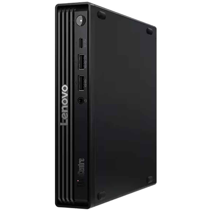 LENOVO ThinkCentre M70q Gen 6, Intel Core Ultra 5 225T, 16GB DDR5, 512GB SSD M.2, Front: 2x USB 3.2, 1x USB 3.2 C, 1x Audio/Mic, Back: 4x USB 3.2, DP, HDMI, RJ45 GbE, CIS, Spkr, WiFI 6E+BT 5.3, USB KB/Mouse, No OS, 3Yr - Slika 2