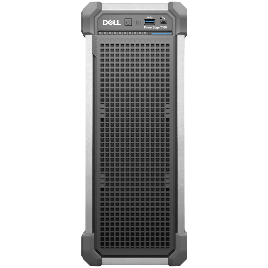 DELL EMC PowerEdge T160, 3x3.5"+ 2x2.5" Cabled HDD, Intel Xeon 6325P (3.5G, 4C/8T, 12MB, Turbo, 55W), 32GB UDIMM ECC 5600MT/s, 2x 480GB SSD SATA, PERC H355, iDRAC9 Enterprise, 300W PS, BCM 5720 DP 1Gb On-Board LOM, No OS, 3Y NBD - Slika 2