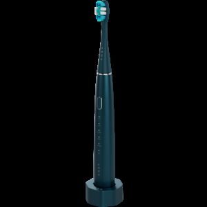 Wireless Tooth Brush, Navy Blue, 3 Brush Heads, 1400mAh, Function: Soft, Clean, Massage, White, Sweep