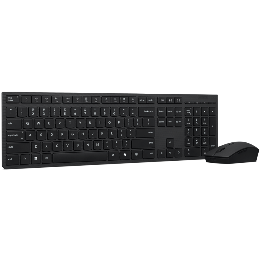 Lenovo Professional Wireless Rechargeable Combo Keyboard and Mouse