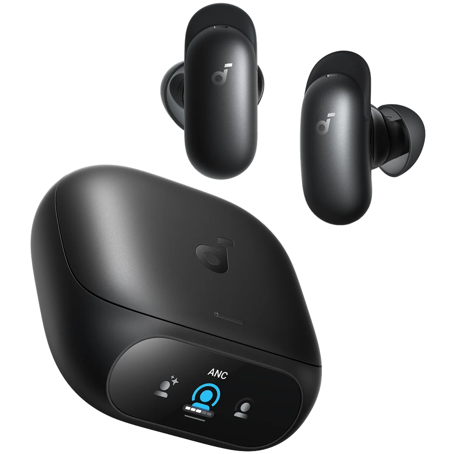 Anker, soundcore Liberty 5 Pro Black, 0.96 Display, ANC 4.0, Instant Pure Silence