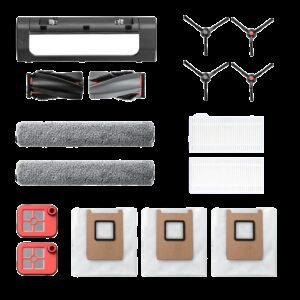 Anker, eufy Accessories Package MixedColor for C28 includes: Side Brush x2, Roller Brush and Brush Guard x1, Dust Bag x3, Roller Mop x2, Replacement Filters x2