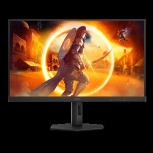 AOC Monitor Q27G4XF 27" Fast IPS 2560x1440 Antiglare  180Hz, HDR 10, 0.5ms, 1000:1, HDMI, DP, Full Ergo, Adaptive Sync 3y