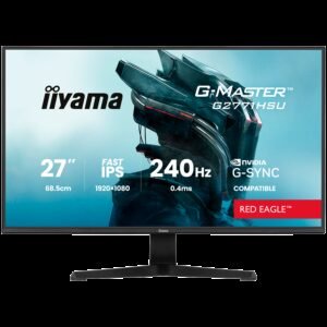 27 Fast IPS Gaming, G-Master Red Eagle, G-SYNC Compatible, 1920x1080 240Hz,2x HDMI, DisplayPort, 0.4ms MPRT, Speakers, USB HUB 1x3.2 1xC, Black Tuner