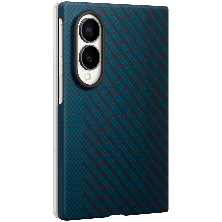 Samsung Galaxy Fold8 Carbon Magnet Case Navy - Slika 3