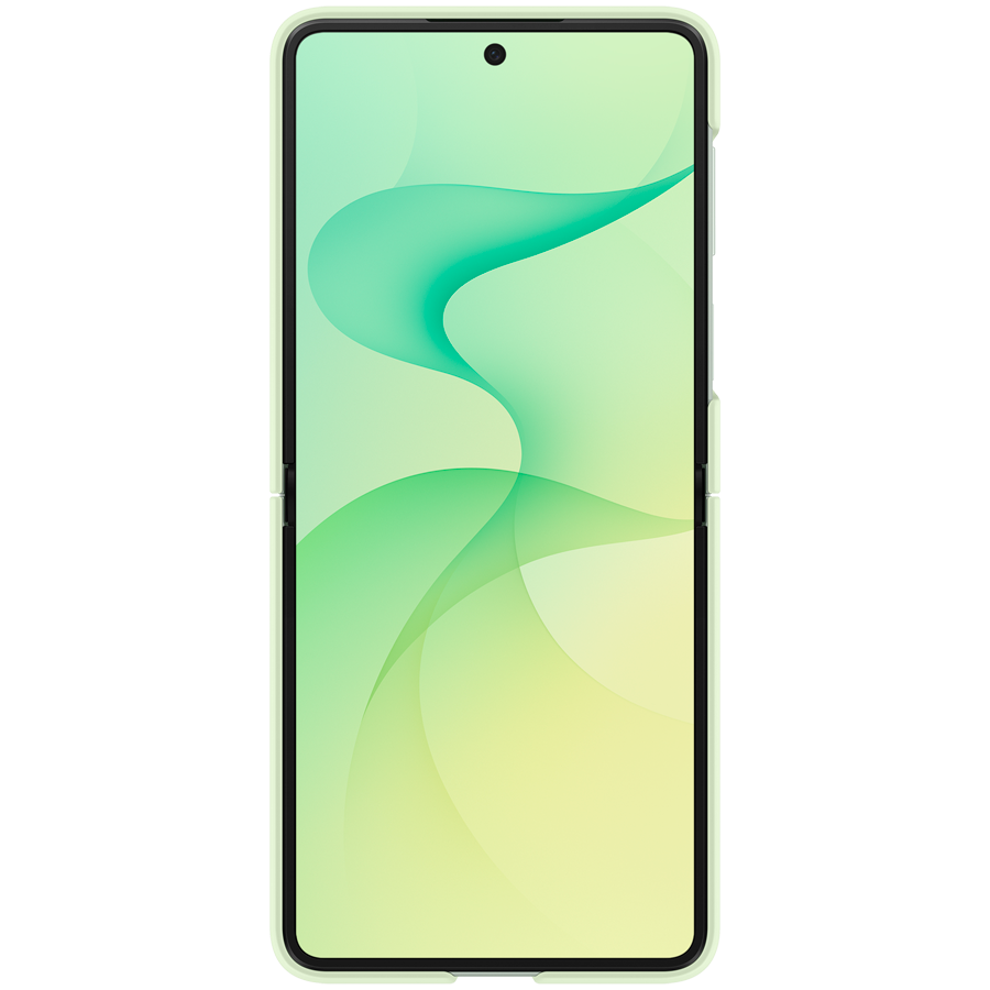 Samsung Galaxy Flip8 Silicone Ring Magnet Case Green - Slika 3
