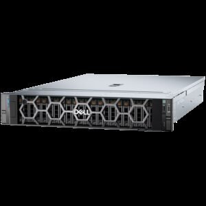 DELL EMC PowerEdge R760xs, 12x3.5", Intel Xeon Silver 4510, 32GB RDIMM 6400MT/s, 1x2.4TB SAS 10K, PERC H755, iDRAC9 Enterprise, Dual RPS 700W Titanium, TPM 2.0 V6, BCM 5720 DP 1Gb LOM + BCM 5719 Quad Port 1GbE,No OCP NIC, ReadyRails Sliding Rails, 3Y
