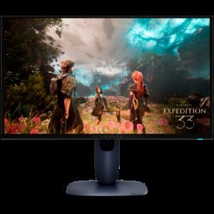 Monitor Alienware 27 AW2725Q, 3840x2160, 4K UHD, 240Hz, QD-OLED Antiglare, 16:9, 1500000:1, 250 cd/m2, NVIDIA G-SYNC Compatible, 0.03ms, 178/178, DP, 2xHDMI, USB-B, 3xUSB-A, Tilt, Swivel, Pivot, Height Adjust, 3Y