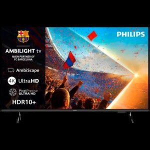 PHILIPS 43PUS8001/12 4K Ultra HD LED AMBILIGHT Smart TV, 108 cm (43"), Pixel Precise Ultra HD, HDR10+, Titan OS, Dolby Atmos, DTS:X