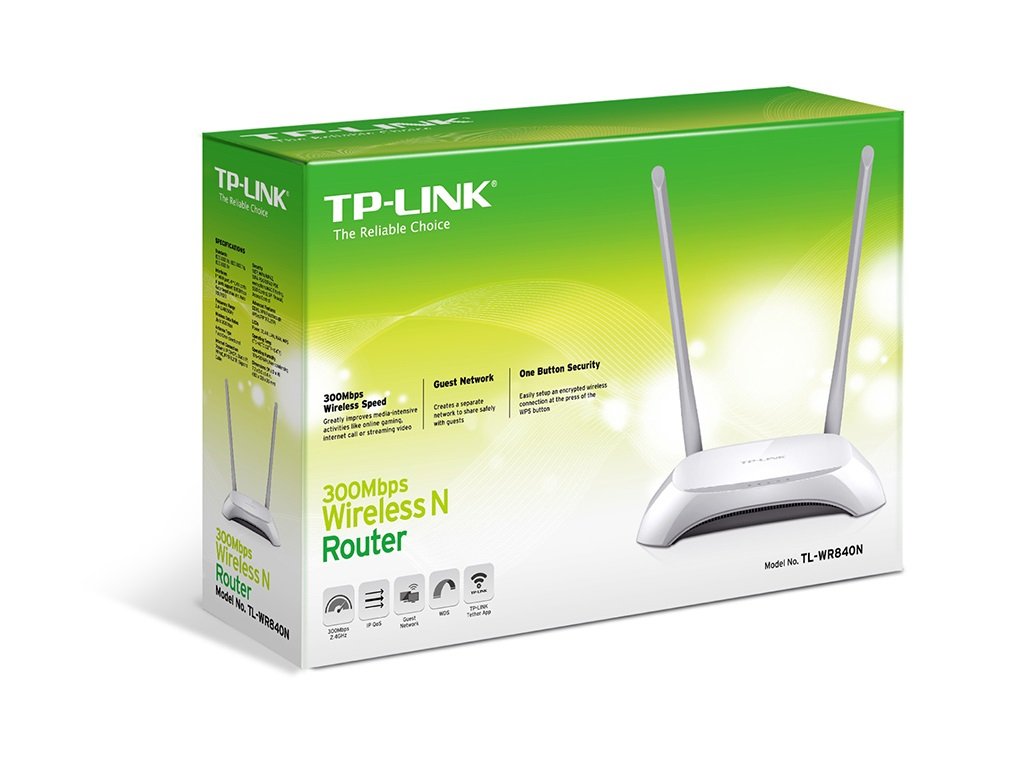 TP-Link TL-WR840N 300 MbpsWireless N Speed Router - Slika 2