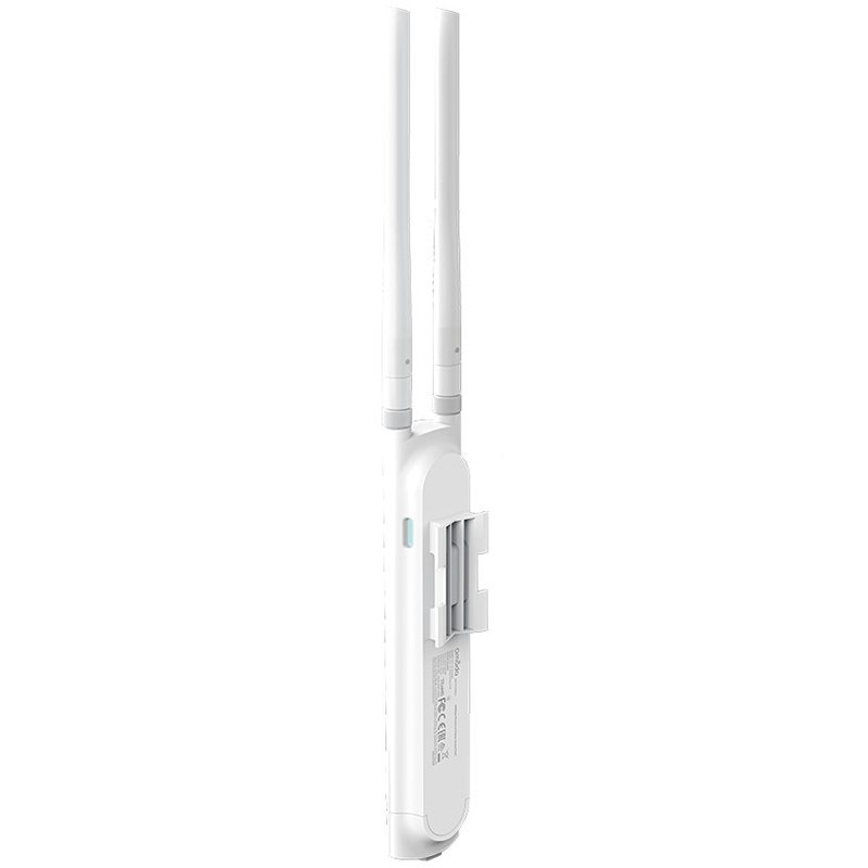 300Mbps Wireless N Outdoor Access Point, Qualcomm, 300Mbps at 2.4GHz, 802.11b/g/n, 1 10/100Mbps LAN, Passive PoE Supported, Centralized Management, Captive Portal, Multi-SSID, 5dBi External Omni Waterproof Antennas, IP65-rated Dustproof/Weatherproof Enclosure, 6KV Lightning Protection, Pole/wall Mounting - Slika 2