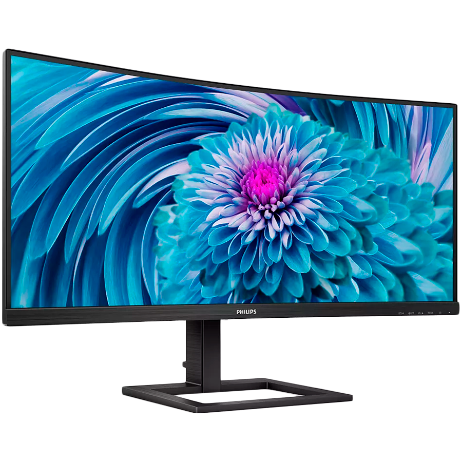 PHILIPS Monitor 346E2CUAE 34" Curved VA, 3440x1440 (UWQHD), 100Hz, 1ms (MPRT), 1500R, 300 cd/m2, 3000:1, Adaptive Sync, 1xHDMI 2.0, 1xDP 1.2, 1xUSB-C (DP Alt mode, PD 65W), PIP and PBP mode, Speakers, HAS - Slika 2