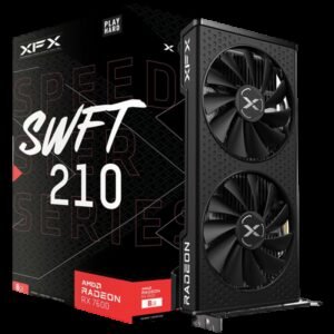 XFX SPEEDSTER SWFT 210 AMD Radeon RX 7600 8 GB GDDR6 128-bit HDMI 3x DP
