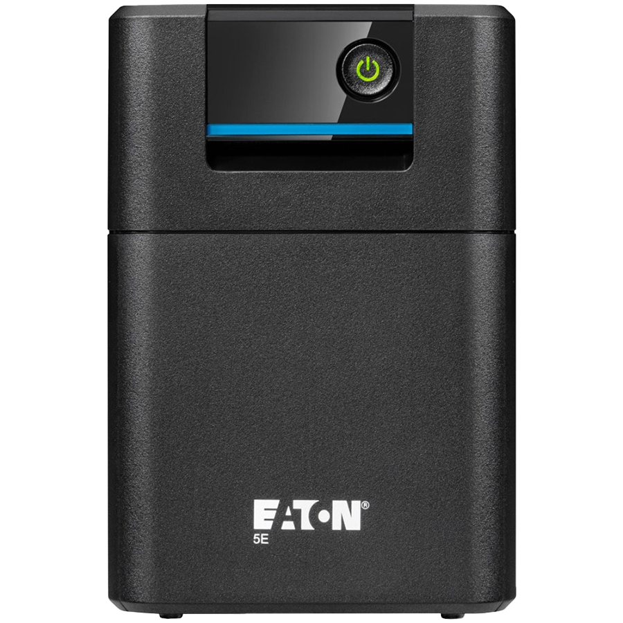 Eaton UPS 5E Gen2 2200VA/1200W, Tower, Line Interactive, 6 x IEC C13 Outputs; 1 USB port, Eaton UPS Companion software, Constant battery recharge, cold start; Typical backup time for 1 PC - 52 min; 2yr warranty