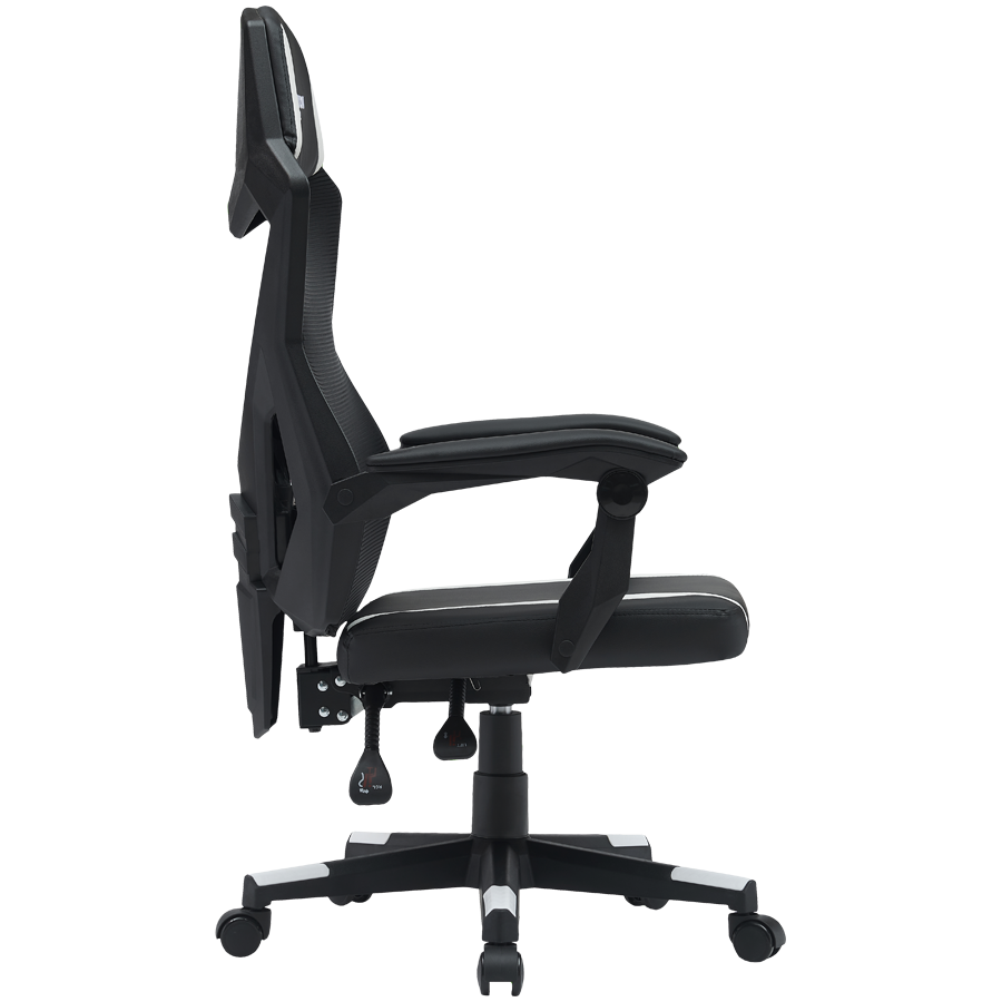 CANYON gaming chair Flow MCH01 Mesh Black White - Slika 3