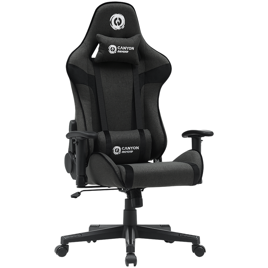 CANYON gaming chair Crest FCH01 Fabric Grey - Slika 2